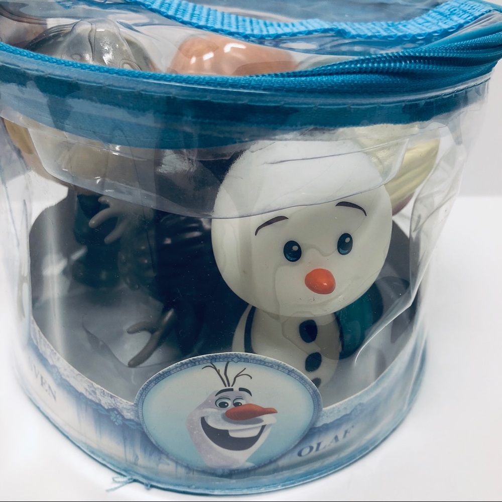 Disney Frozen Vinyl Figures Set of 5 New - Picture 3 of 4